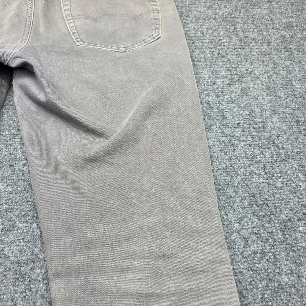 American Eagle Ne(x)t Level Flex Mens Gray Slim Straight Jeans 30x32 Stretch